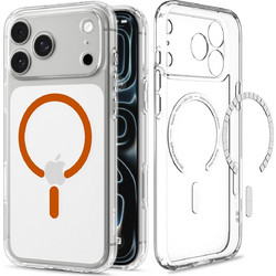 Spigen Ultra Hybrid MagSafe Case Clear / Orange (iPhone 18 Pro Max / 17 Pro Max)