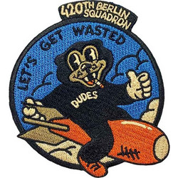 THE DUDES WASTED PATCH