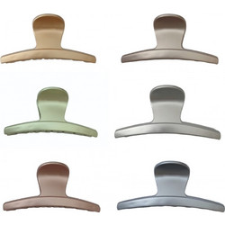 Ro Accessories Κλάμερ μαλλιών μεταλιζέ 11cm 02-0443