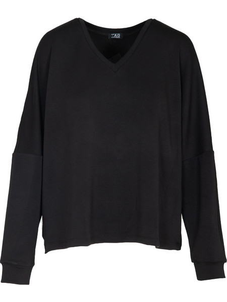 TAG W REPO L/S TOP - TWFW260094-BLACK