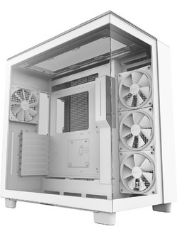 NZXT H9 Elite White Midi Tower Κουτί Υπολογιστή με Πλαϊνό Παράθυρο