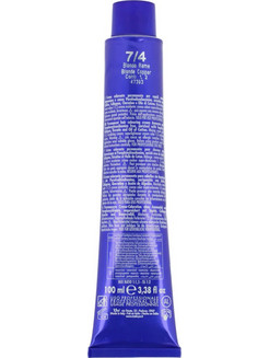 Inebrya Bionic Color 7/4 Blonde Copper Μόνιμη Βαφή Μαλλιών Χωρίς Αμμωνία 100ml