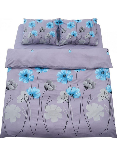 Heinner HR-4BED-132-CRL Σετ Παπλωματοθήκη Βαμβακερή 180x200cm Ημίδιπλη με Μαξιλαροθήκη & 1 Σεντόνι Carol