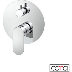 Cora Mist 3555 Chrome - Μίκτης εντοιχισμού με εκτροπέα 2 εξόδων