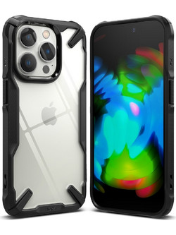 Ringke Fusion X Design Back Cover Black (iPhone 14 Pro Max)