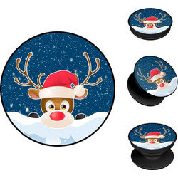 Sonique Christmas Series Reindeer Βάση Κινητού Pop Socket