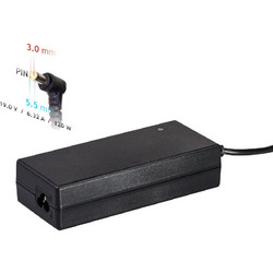 Τροφοδοτικό Notebook Akyga AK-ND-56 19V /6.32A 120W 5.5 x 3.0mm + pin Samsung 1.2m