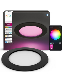 Philips Hue Slim Downlight LED Εντοιχιστή Σποτ Μαύρο (KY01-1SX)