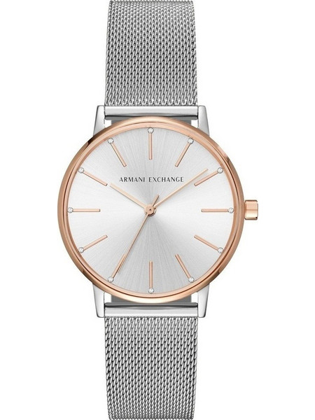 Armani Exchange Lola Γυναικείο Ρολόι με Ασημί Μεταλλικό Μπρασελέ AX5537