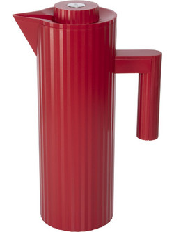 Alessi Plisse Κανάτα Σερβιρίσματος Πλαστική Κόκκινη MDL12 R