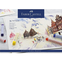 FABER-CASTELL Μαλακές Κηροπαστέλ 36τεμ σε Καρτονέτο (Σετ 3 τεμ.)