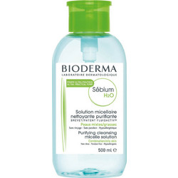 Bioderma Sebium H2O Pump Micellar Water Ντεμακιγιάζ για Λιπαρή Επιδερμίδα 500ml