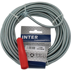 ΑΤΣΑΛΙΝΑ ΥΔΡΑΥΛΙΚΩΝ 15m x 9 mm ΣΠΙΡΑΛ INTER