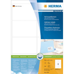 Αυτοκόλλητες Ετικέτες Herma A4 White 99,1x67,7 mm paper 800 St