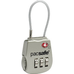 Λουκέτο Pacsafe Prosafe 800 TSA Cable Combination Lock Silver