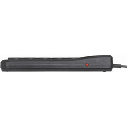 Πολύπριζο Με Διακόπτη Activejet black ACJ COMBO 5G/3M/BEZP. AUTO/CZ