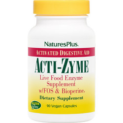 Nature's Plus Acti-Zyme 90 Κάψουλες