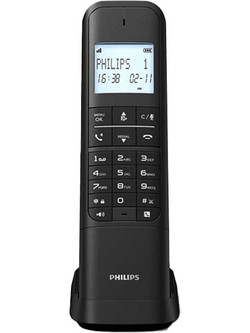 Philips M4701B Ασύρματο Τηλέφωνο με Ανοιχτή Ακρόαση Μαύρο