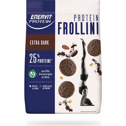 Enervit Protein Μπισκότα Extra Dark 200γρ