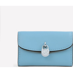 Michael Kors Μεγάλο Γυναικείο Πορτοφόλι με Clip Μπλε 35S5S1YE0LLTS