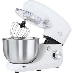 Teesa Easy Cook Single TSA3545-W White Κουζινομηχανή 1400W με Ανοξείδωτο Κάδο 5.5lt