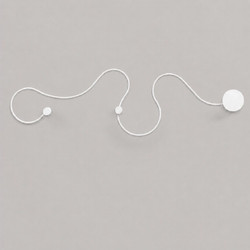 Nexora White 6093-20078 - Μοντέρνο Επιτοίχιο Φωτιστικό Απλίκα Led 38W Λευκό Αλουμίνιο με Ρυθμιζόμενο Cct Λευκό - Ημέρας - Θερμό - Χειρισμός Cct Μέσω Διακόπτη On-Off - Μ120 x Π33 x Υ6cm Vencore