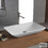 Bianco Ceramica Rio Επικαθήμενος Νιπτήρας Μπάνιου Πορσελάνης 60x40cm Λευκός 508-38060-300