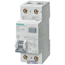 RCBO, 6 kA, 1P+N, type A, 30 mA, C-char, In: 13 A, Un AC: 230 V
