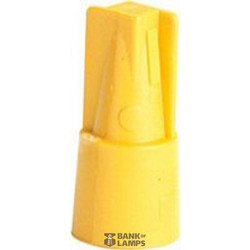Connector without screw - Capvis cap - capacity 4 mm - yellow - box