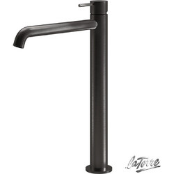 ΜΠΑΤ.ΝΙΠΤ.ΥΨΗΛΗ+ΒΑΛΒ.CLIC-CLAC ELLE316 PVD BLACK BRUSHED