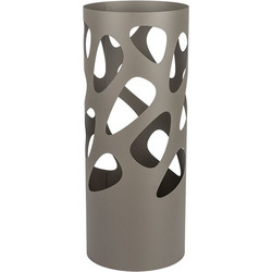 ΟΜΠΡΕΛΟΘΗΚΗ ΜΕΤΑΛΛΙΚΗ ΓΚΡΕΖ 19.5x19.5x49cm 819-02522 - Estheti - 819-02522