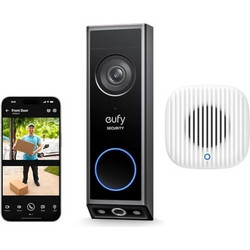 Anker Doorbell E340 with chime, Dual Camera, 2K FHD, Dual Band 2,4/5 GHz