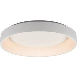 ΟΡΟΦΗΣ Φ/Σ LED 73W CCT 5450LM ΛΕΥΚΟ ΜΕΤΑΛΛΙΚΟ D78XH14CM APOLLO / BR81LEDC78WHCCT