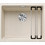 Blanco Etagon 500-U Υποκαθήμενος Νεροχύτης Γρανίτη Ματ Beige 54x44cm 527075