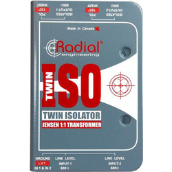 Radial Engineering RADIAL TWIN-ISO Line Level Isolator H30RL00059