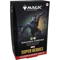 Commander Deck Wakanda Forever Marvel Super Heroes English - Magic The Gathering
