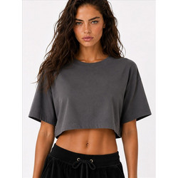 Sugar Free - T-SHIRT DARK ANTHRACITE - 26832058-DARK ANTHRACITE