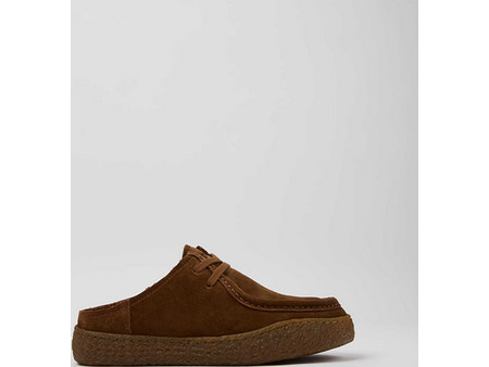 Camper γυναικεία suede παπούτσια Peu Terreno - K201983-002 Καφέ