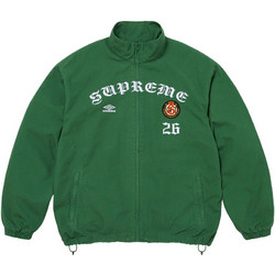 Supreme x Umbro Cotton Ripstop Track Jacket Αθλητικό Ανδρικό Μπουφάν Πράσινο