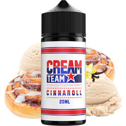 Cream Team Cinnaroll 20ml (120ml) - Kings Crest Flavorshots