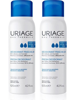 Uriage Hygiene Fresh Αποσμητικό Spray Σετ