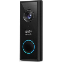 Eufy Ασύρματο Κουδούνι Πόρτας Wi-Fi Συμβατό με Alexa και Google Home Μαύρο (T82101W1)