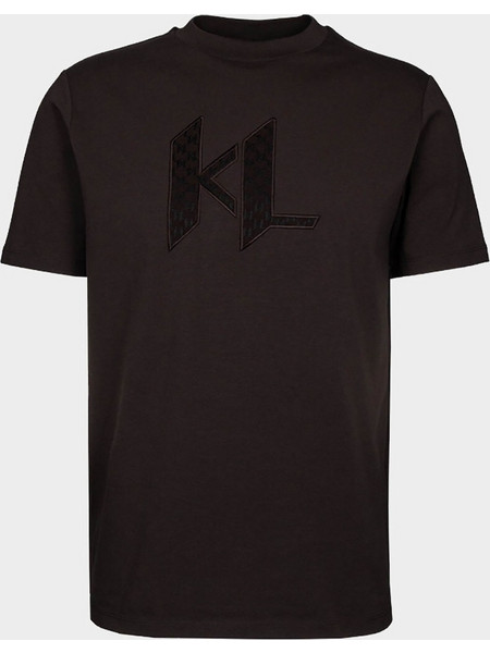 KARL LAGERFELD T-SHIRT CREWNECK 755047-564235-490 DarkBrown