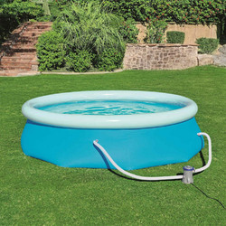 Bestway Fast Set 57270 Φουσκωτή Πισίνα Πλαστική με Αντλία Φίλτρου Φ305x76cm