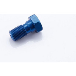 SINGLE SCREW M10X 1.00 BLUE