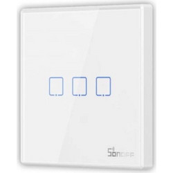 Sonoff wireless 433MHz smart wall switch T2EU3C-RF (3-channel) (M0802030011) (SONM0802030011)
