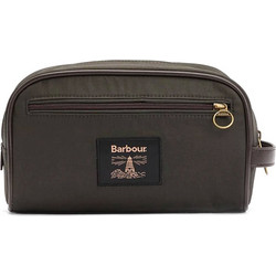 Barbour Wax Washbag MAC0404 Νεσεσέρ Λαδί