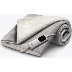 Imetec 16937 Adapto 6T Grand Luxe Ηλεκτρική Διπλή Κουβέρτα Γκρι 180x140cm