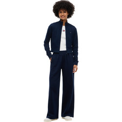 Tommy Jeans Tjw Essential Γυναικείο Παντελόνι Φόρμας Σκούρο Μπλε DW0DW23551-C1G