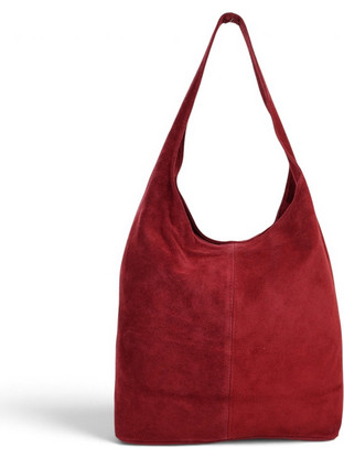 Passaggio Leather Τσάντα Ώμου Κόκκινο Σκούρο 9856-KR-190